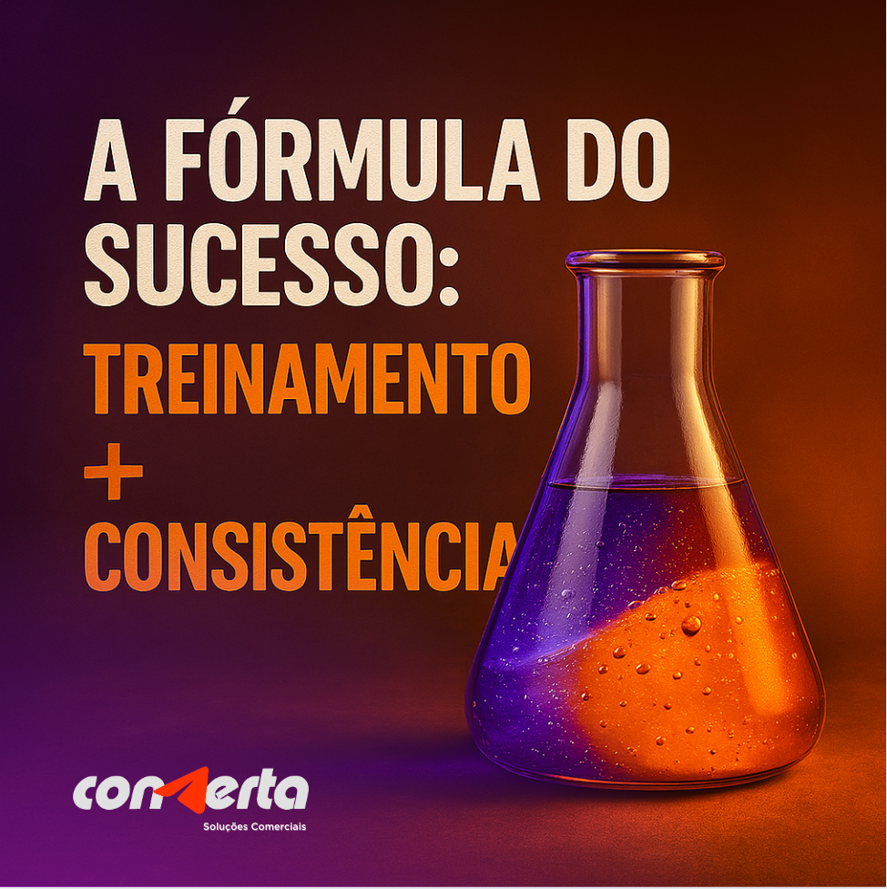 A fórmula do sucesso: Treinamento + Consistência