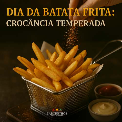 Dia da batata frita: crocância temperada
